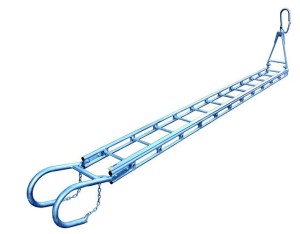 Suspension ladder - working platform 4+2 m WL 300/100 kg