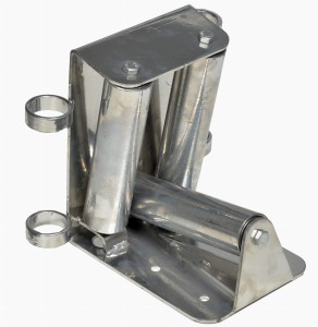 Corner cable roller 3x285 mm