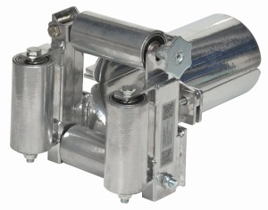 Cable protecting 4 roller - pipe 125 mm - - dimension 103-125 mm