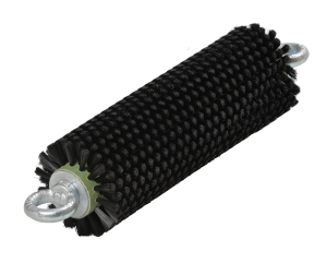 Plastic brush for final cleaning DN100