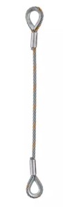 Zawiesie linowe z kauszą 10 mm 2,0 m WL 1050 kg