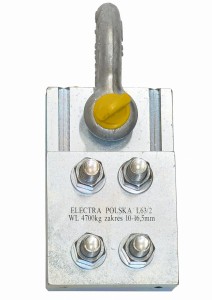 Twist grip for rope and trailing wire