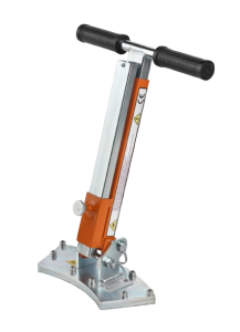 Magnetic cover lifter in a "banana" shape for round covers with a lifting force of 420 kg