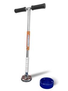 Manhole cover lifter with a folding handle for medium/heavy metal manhole covers, ATEX certified, lifting force of 210 kg