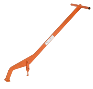 Lifting lever for manhole cover