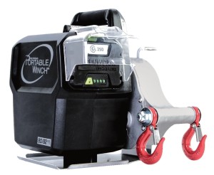 Battery winch 1000 kg speed 11,6 m/min