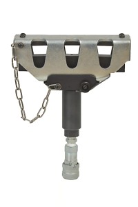 Straightening head for  wire railroad