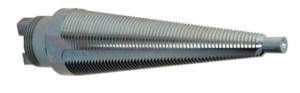 Tip for inserting plastic pipes manually  for line 25-45 mm