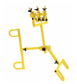 Cable processing stand