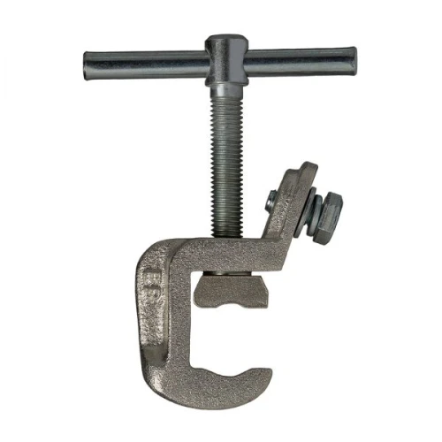 Earthing clamp for ball-type points