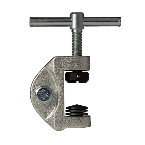 Earthing clamp for painted (corroded) structures