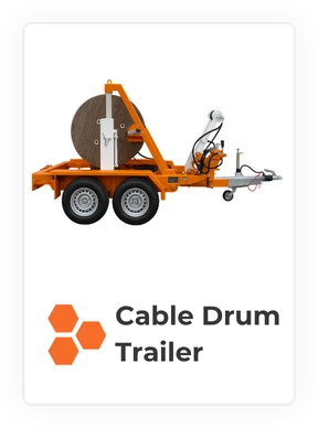 cable drum trailer